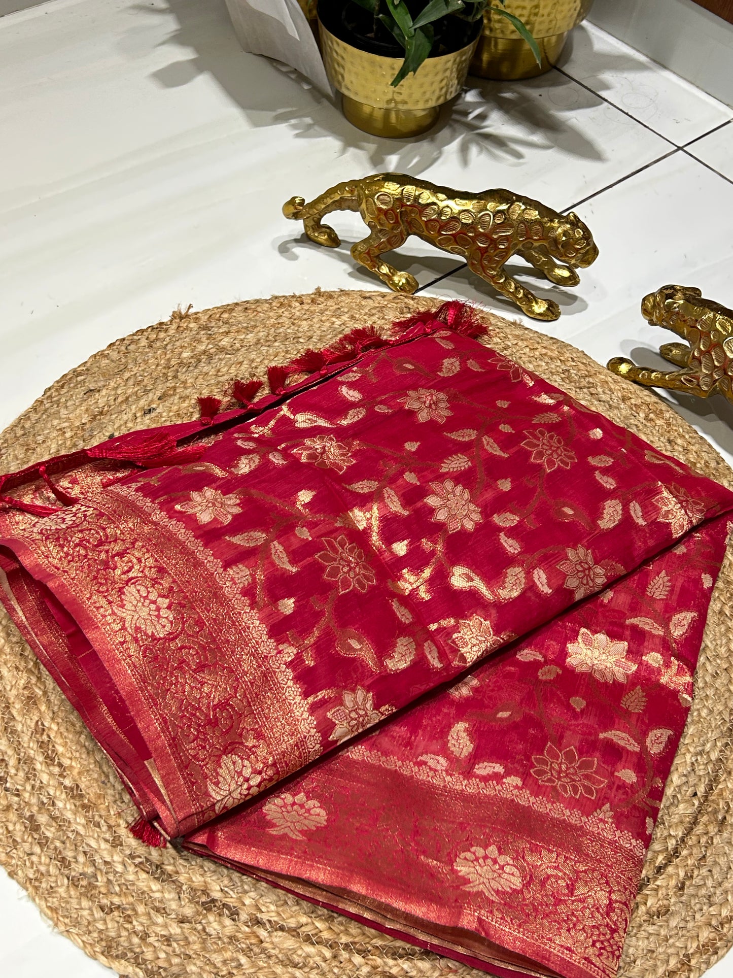 Elegant Soft Silk Saree🪸🐚