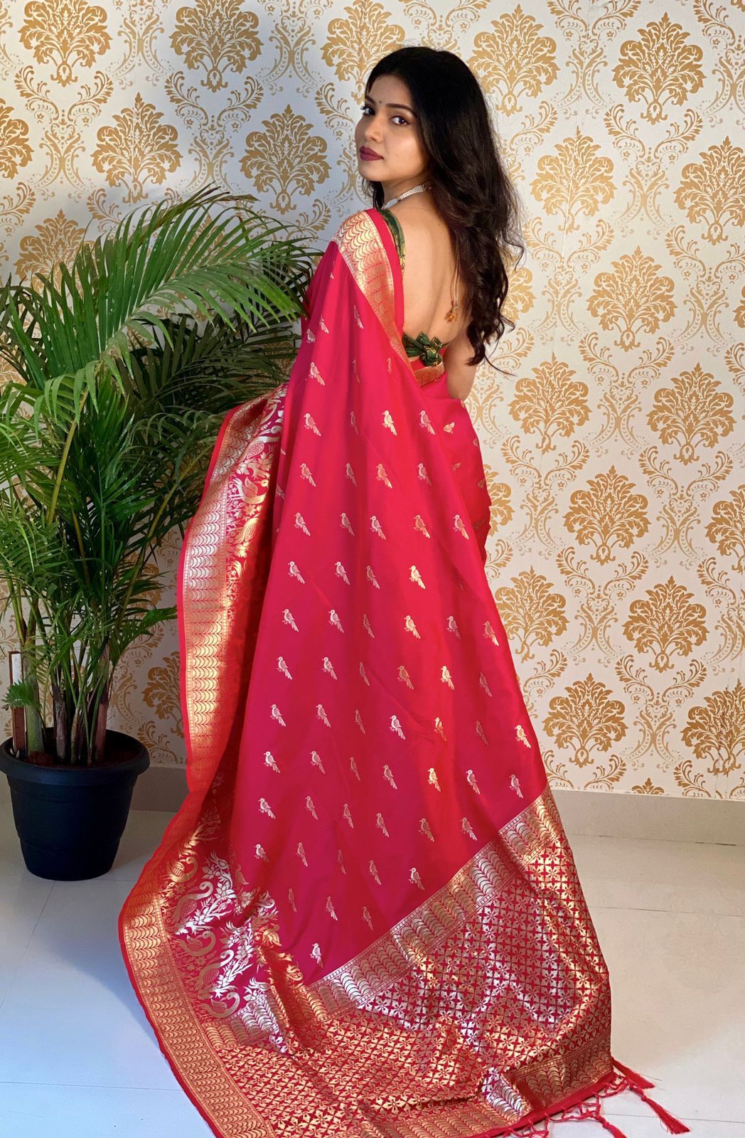 SOFT LICHI SILK SAREE