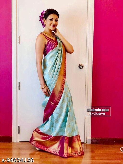 SOFT LICHI SILK SAREE