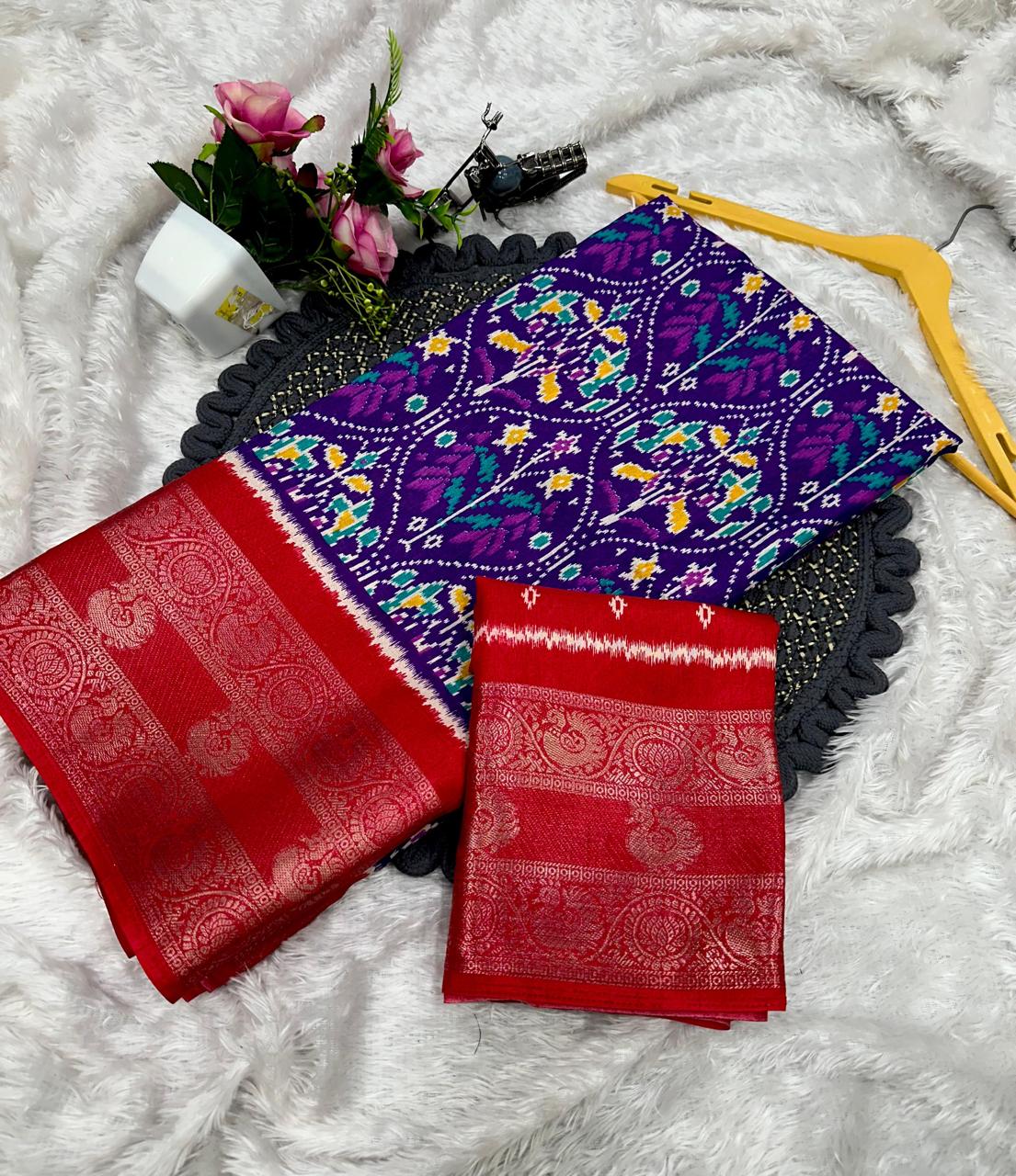 Soft Dola Saree🍇🫐