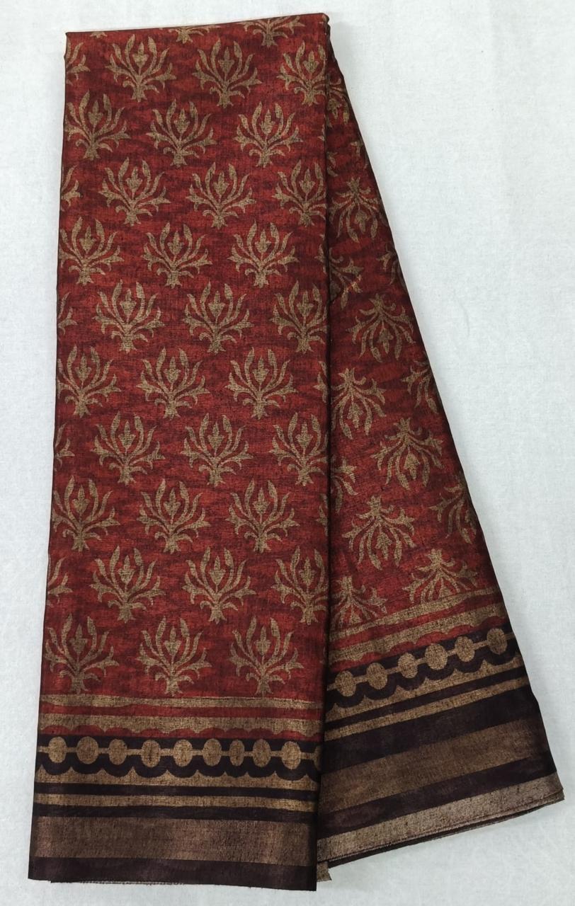 Black Tussar Art Silk Saree🪸🐚