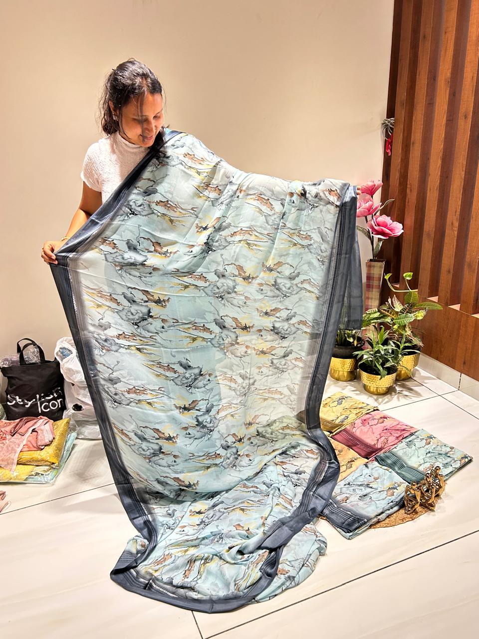Premium Soft Brocade Silk Saree🌷🧵