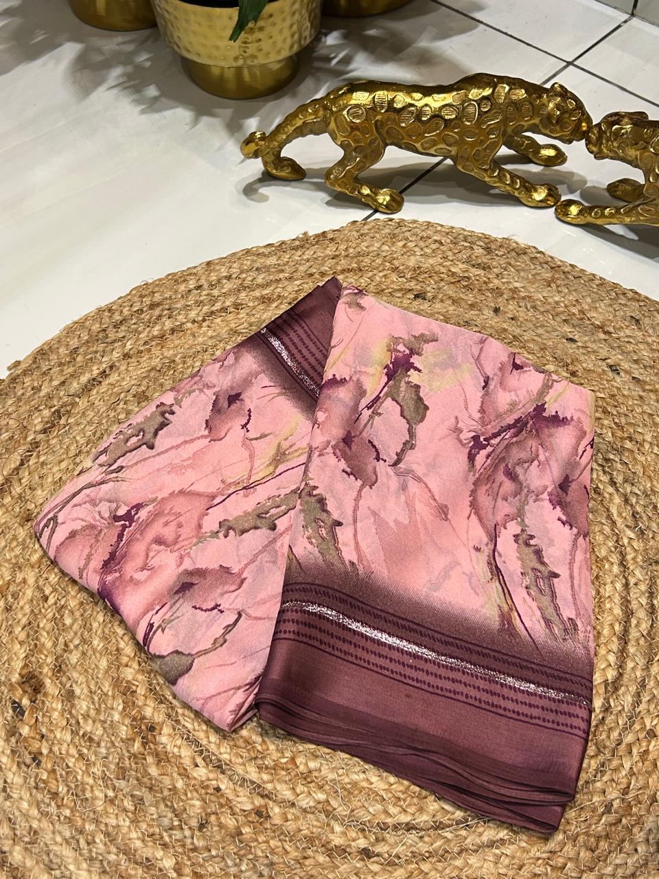Premium Soft Brocade Silk Saree🌷🧵