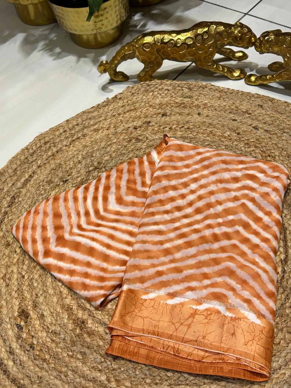Premium Soft Brocade Silk Saree🌾🌸