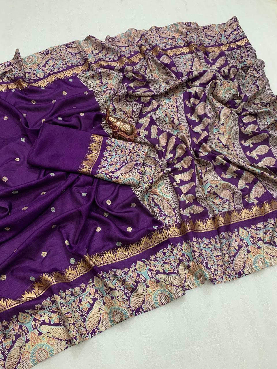 Bandhni Art Silk Saree🪸❄️