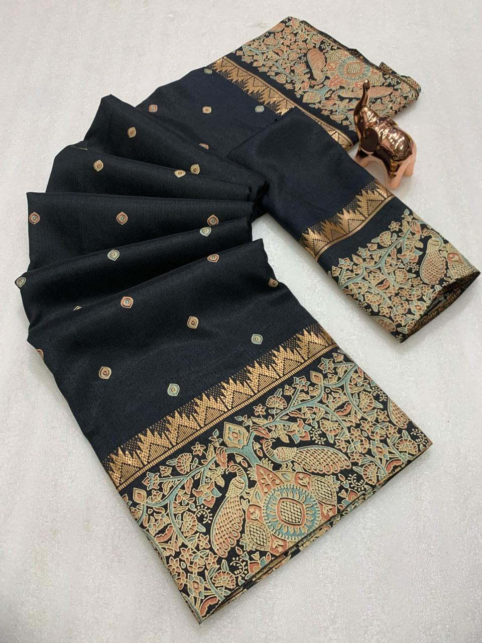 Bandhni Art Silk Saree🪸❄️