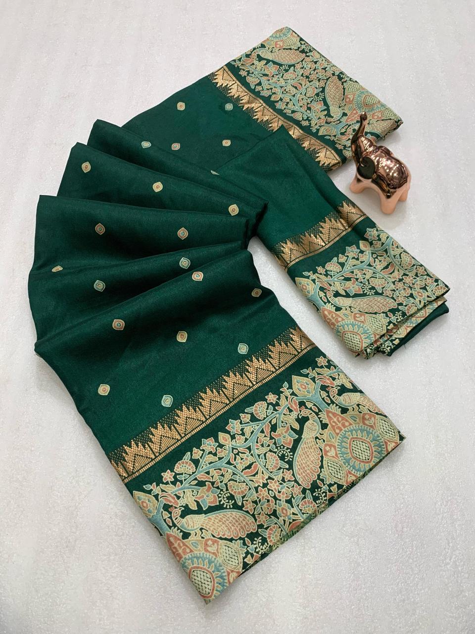 Bandhni Art Silk Saree🪸❄️