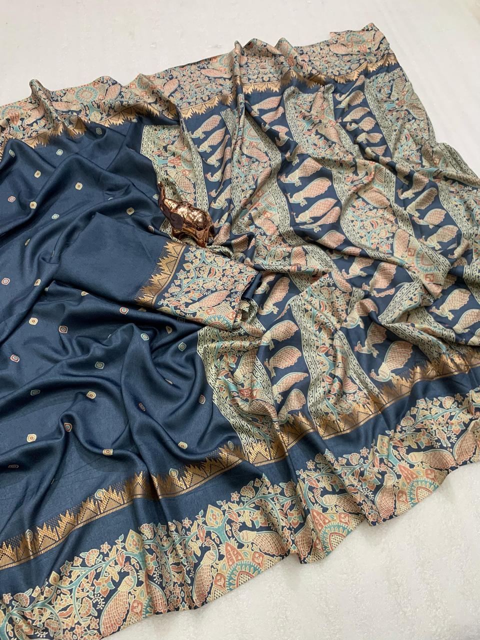 Bandhni Art Silk Saree🪸❄️