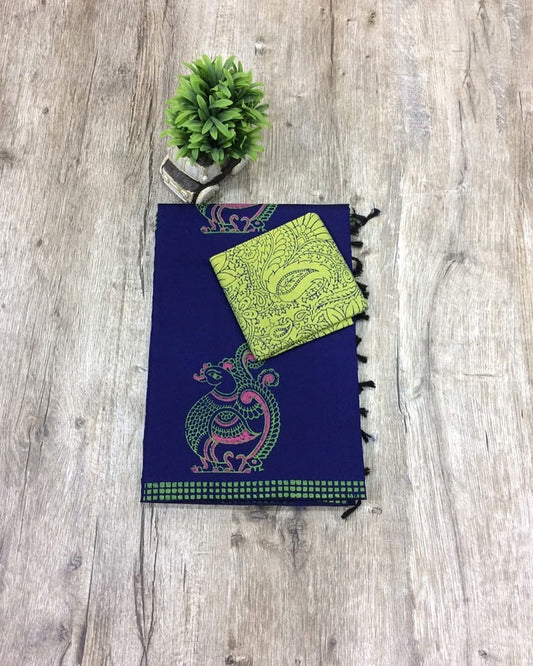 Tussar Silk Saree🫐