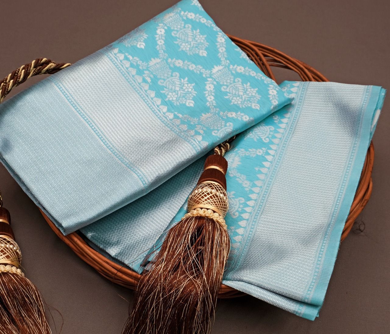 SOFT LICHI SILK SAREE
