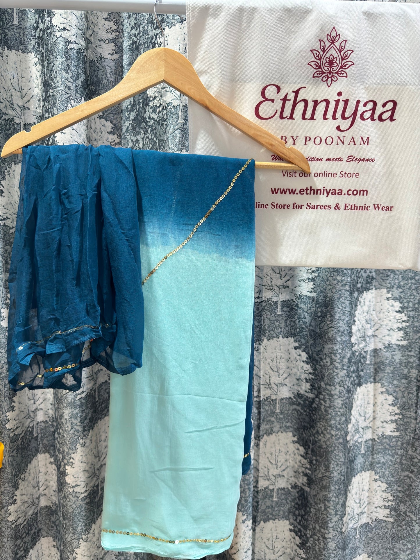 Two Shade Soft Chiffon Saree Collection🥭