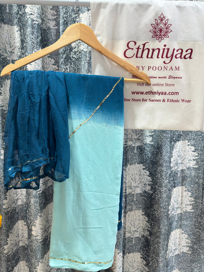 Two Shade Soft Chiffon Saree Collection🥭