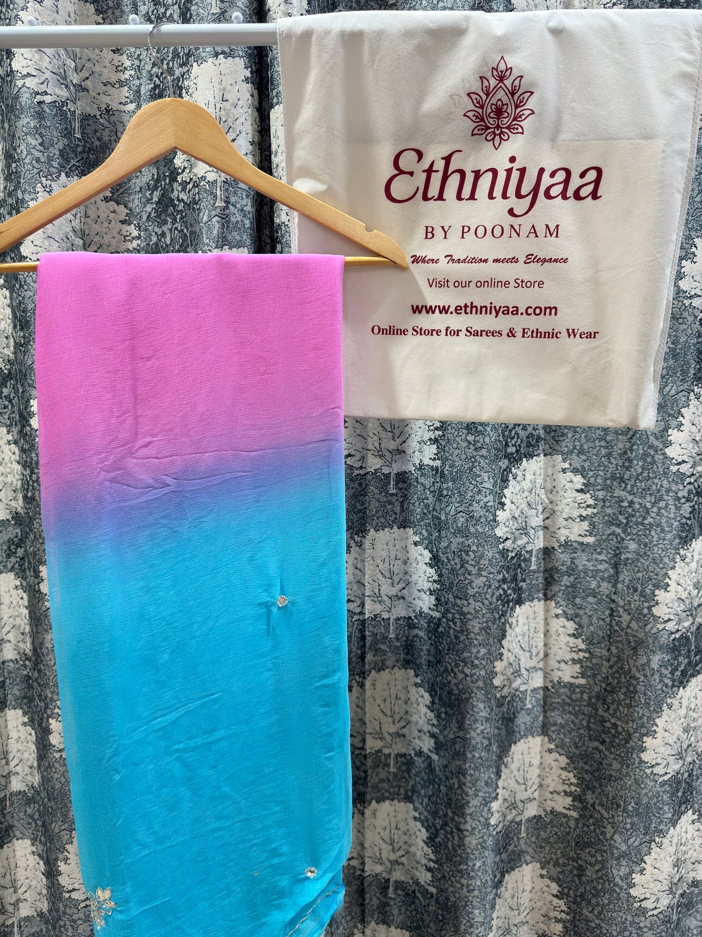 Two Shade Soft Chiffon Saree Collection🧵
