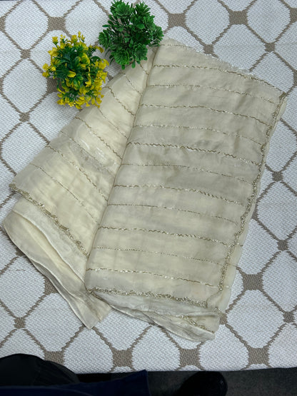 Premium Fancy Silk Saree – Handwork Designer Saree🤍💙