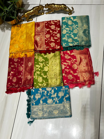 Elegant Soft Silk Saree🪸🐚