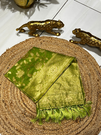 Elegant Soft Silk Saree🪸🐚