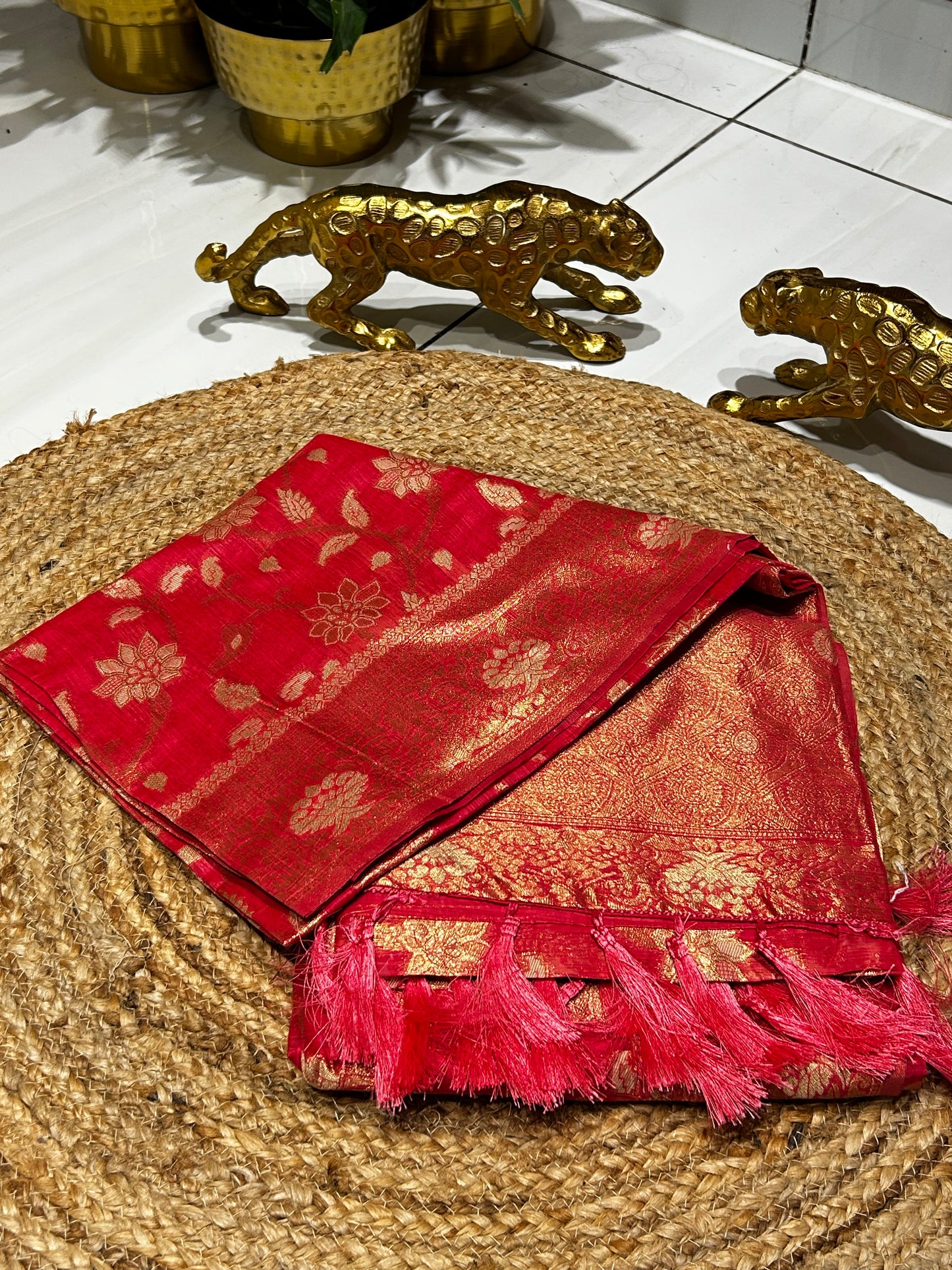 Elegant Soft Silk Saree🪸🐚