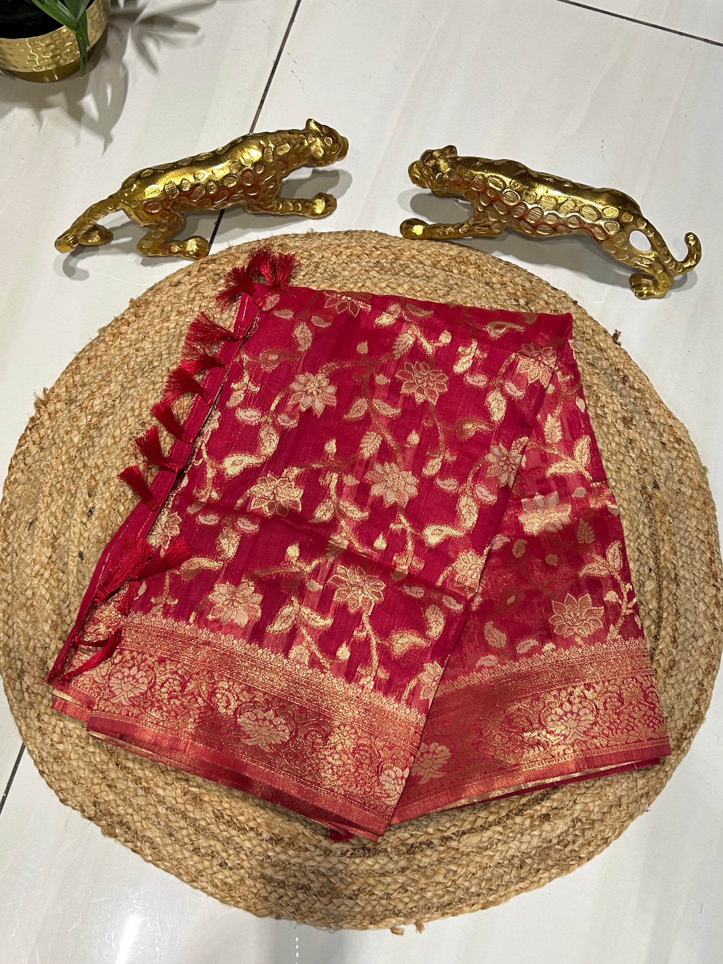 Elegant Soft Silk Saree🪸🐚