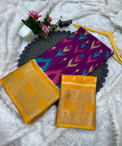 Soft Dola Saree🍇🫐