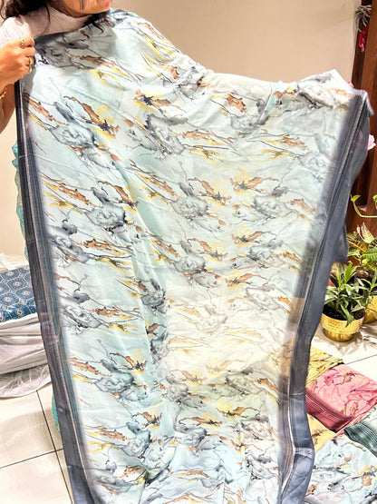 Premium Soft Brocade Silk Saree🌷🧵