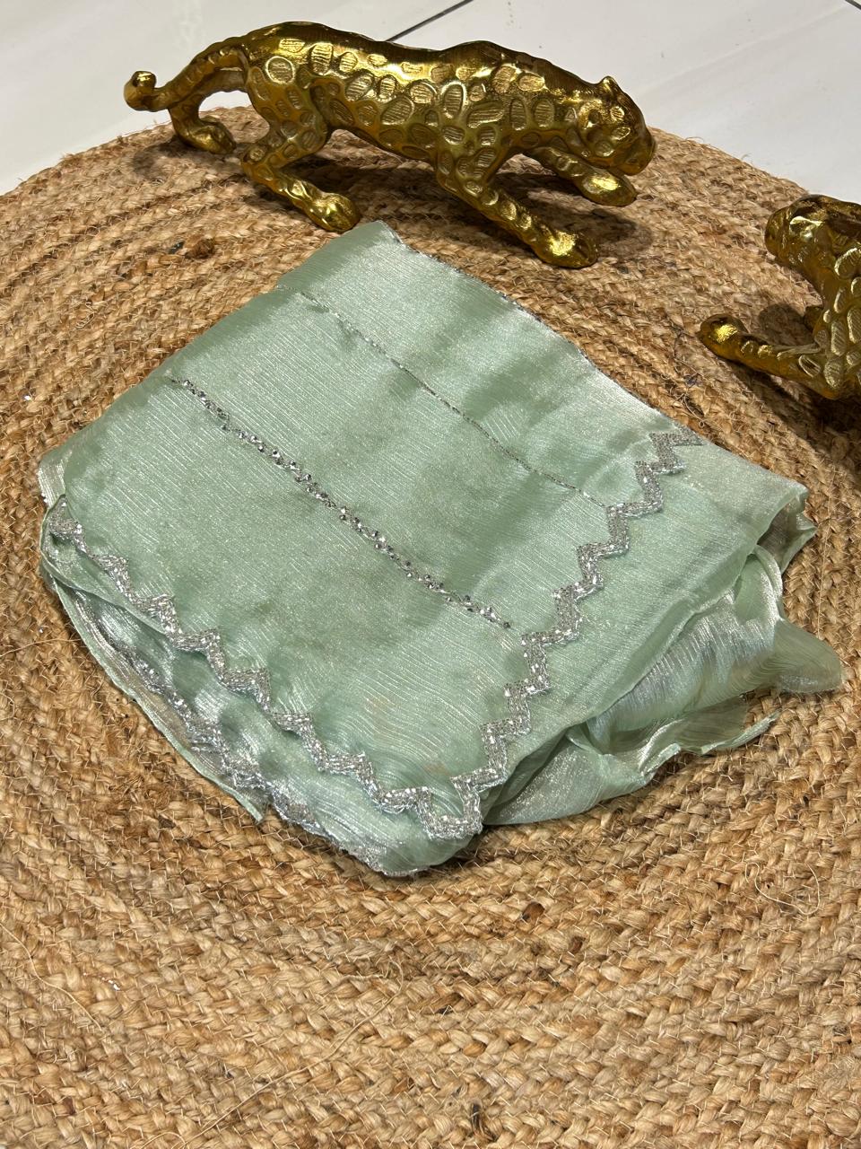 Soft Crush Tissue Saree🌸🦋