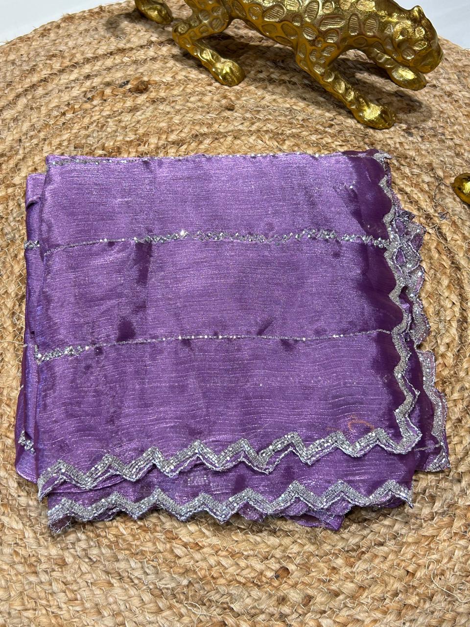 Soft Crush Tissue Saree🌸🦋