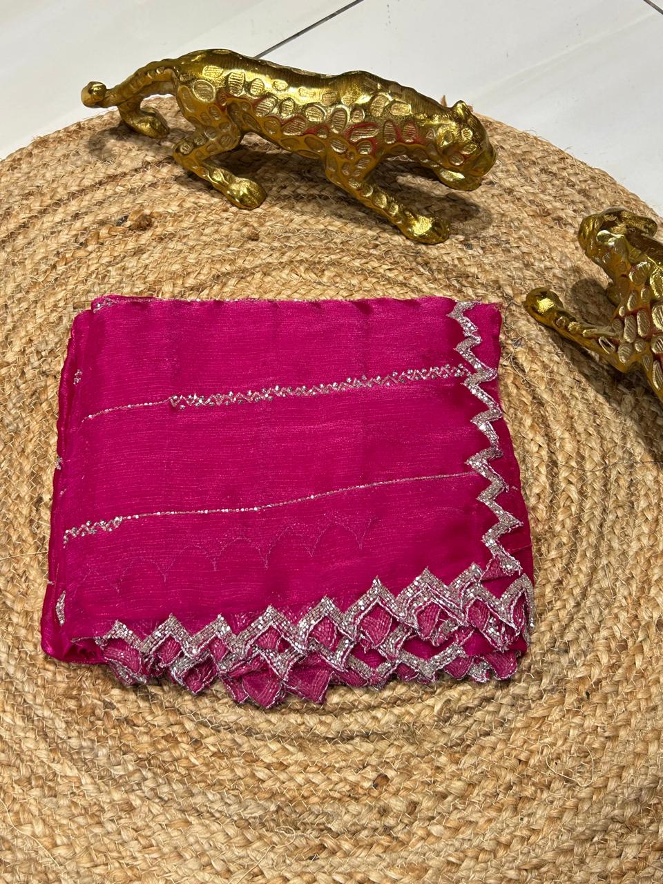 Soft Crush Tissue Saree🌸🦋