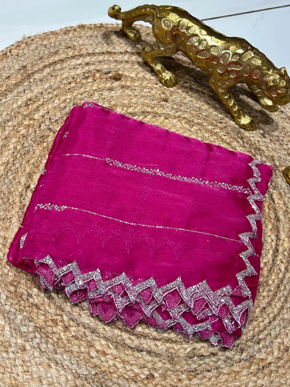 Soft Crush Tissue Saree🌸🦋