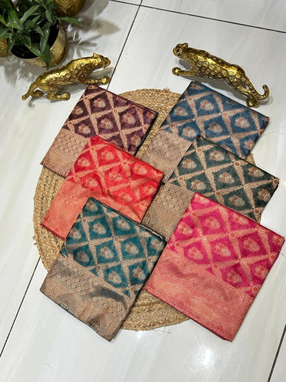 Banarasi Silk Sari with Zari Work🧵🫰🏻