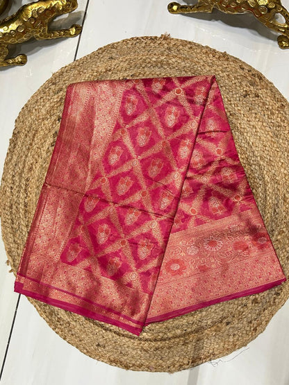 Banarasi Silk Sari with Zari Work🧵🫰🏻