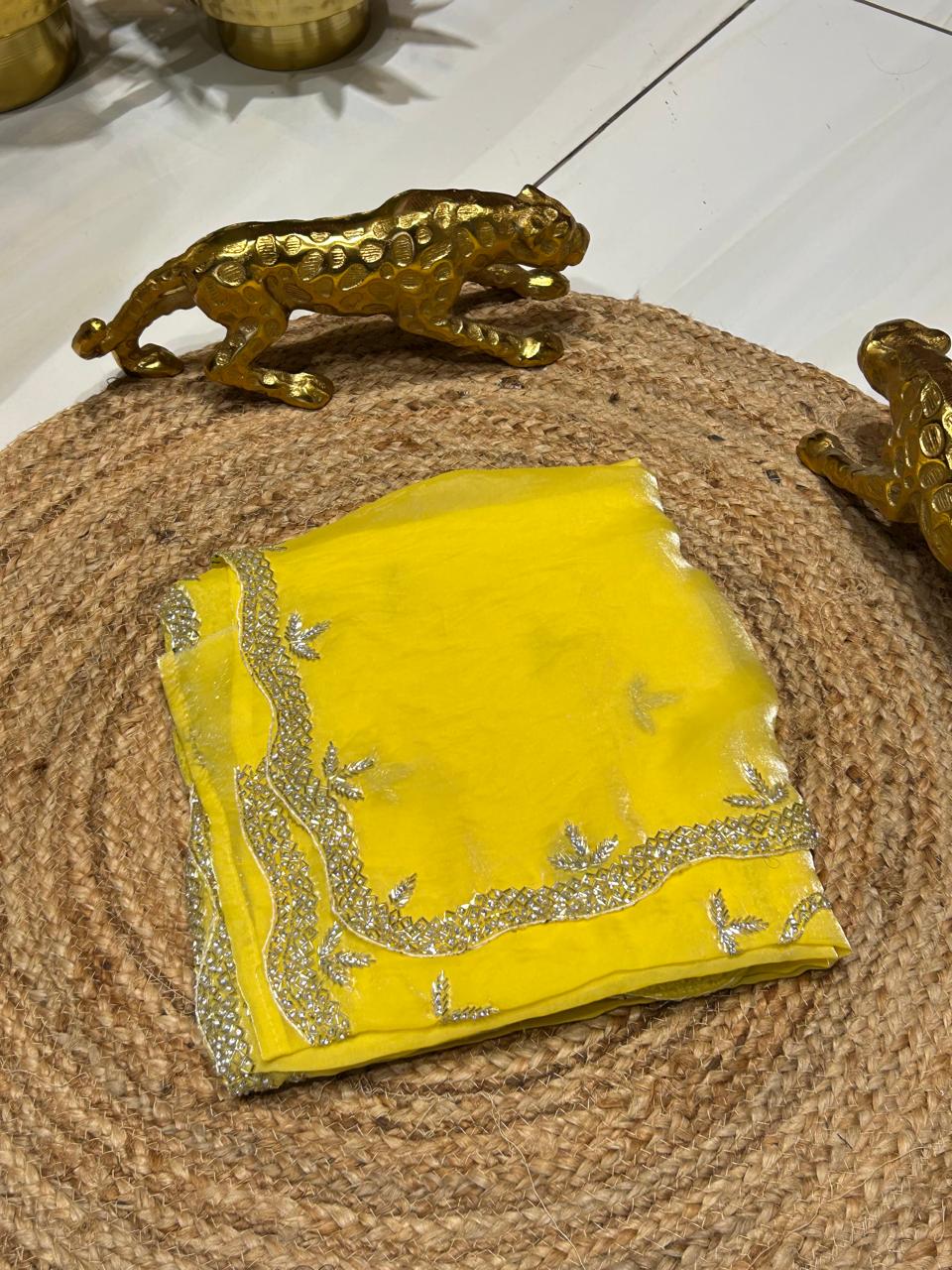 Premium Fancy Silk With Stone Work❄️🌼