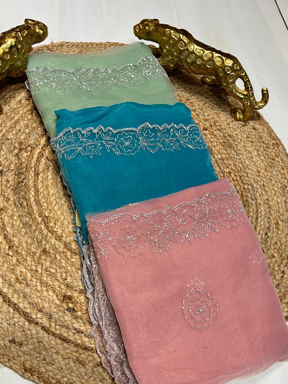 Premium Soft Organza🌸🌱