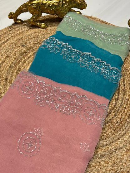 Premium Soft Organza🌸🌱