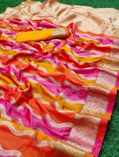 LARIYA SOFT LICHI SILK SAREE