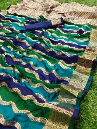 LARIYA SOFT LICHI SILK SAREE
