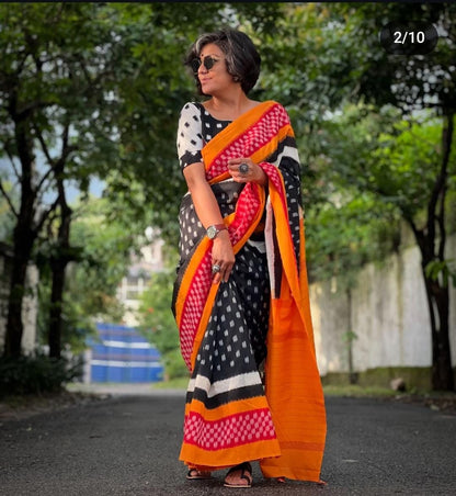 MUL MUL COTTON JAIPUR BLOCK PRINTED