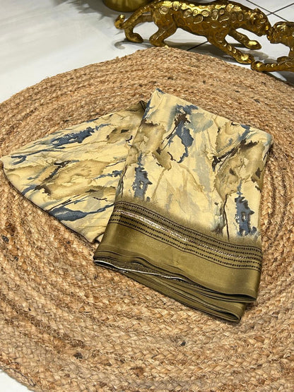 Premium Soft Brocade Silk Saree🌷🧵