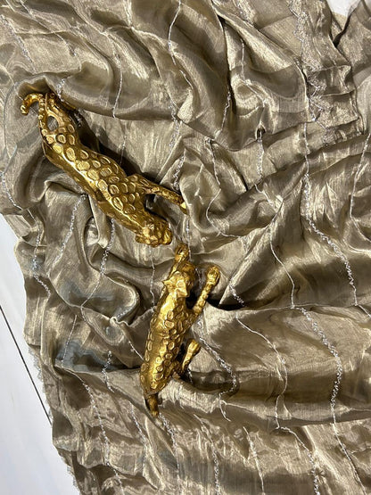 Soft Crush Tissue Saree🌸🦋