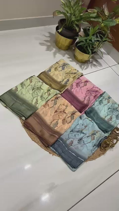 Premium Soft Brocade Silk Saree🌷🧵